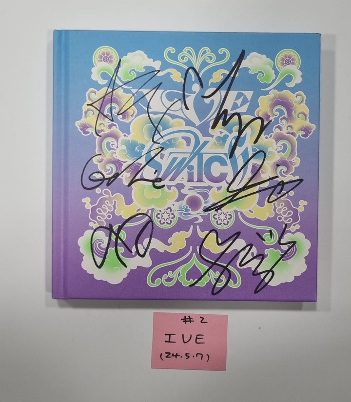 IVE "IVE SWITCH" - Hand Autographed(Signed) Promo Album [24.5.7]