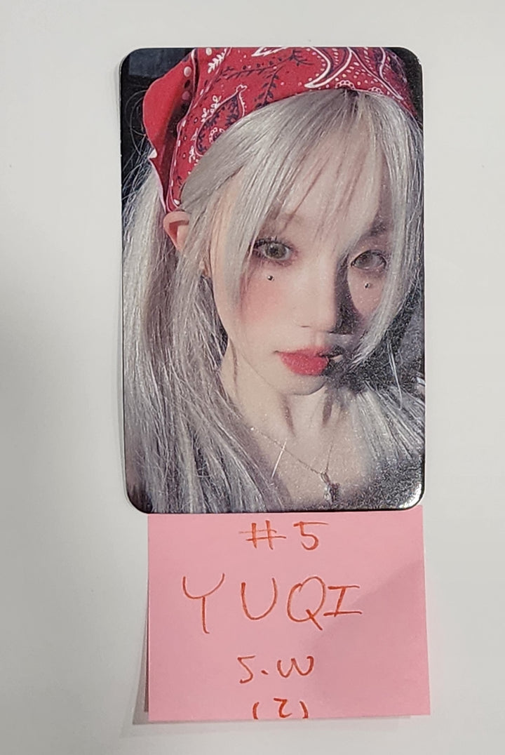YUQI (Of (G) I-DLE) "YUQ1" - Soundwave Fansign Event Photocard Round 2 [24.5.7]