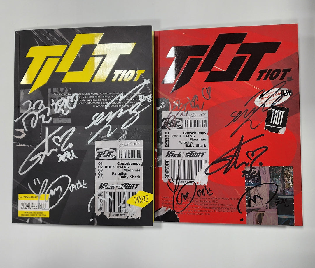 TIOT "Kick-START" - Hand Autographed(Signed) Promo Album [24.5.8]