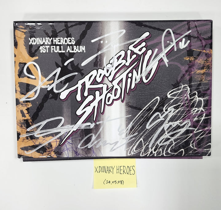Xdinary Heroes "Troubleshooting" - Hand Autographed(Signed) Promo Album [24.5.8]