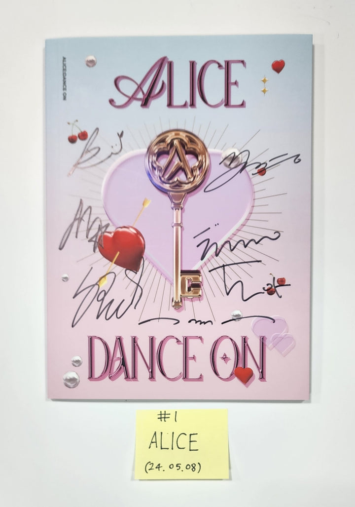 ALICE  - Hand Autographed(Signed) Album [24.5.8]