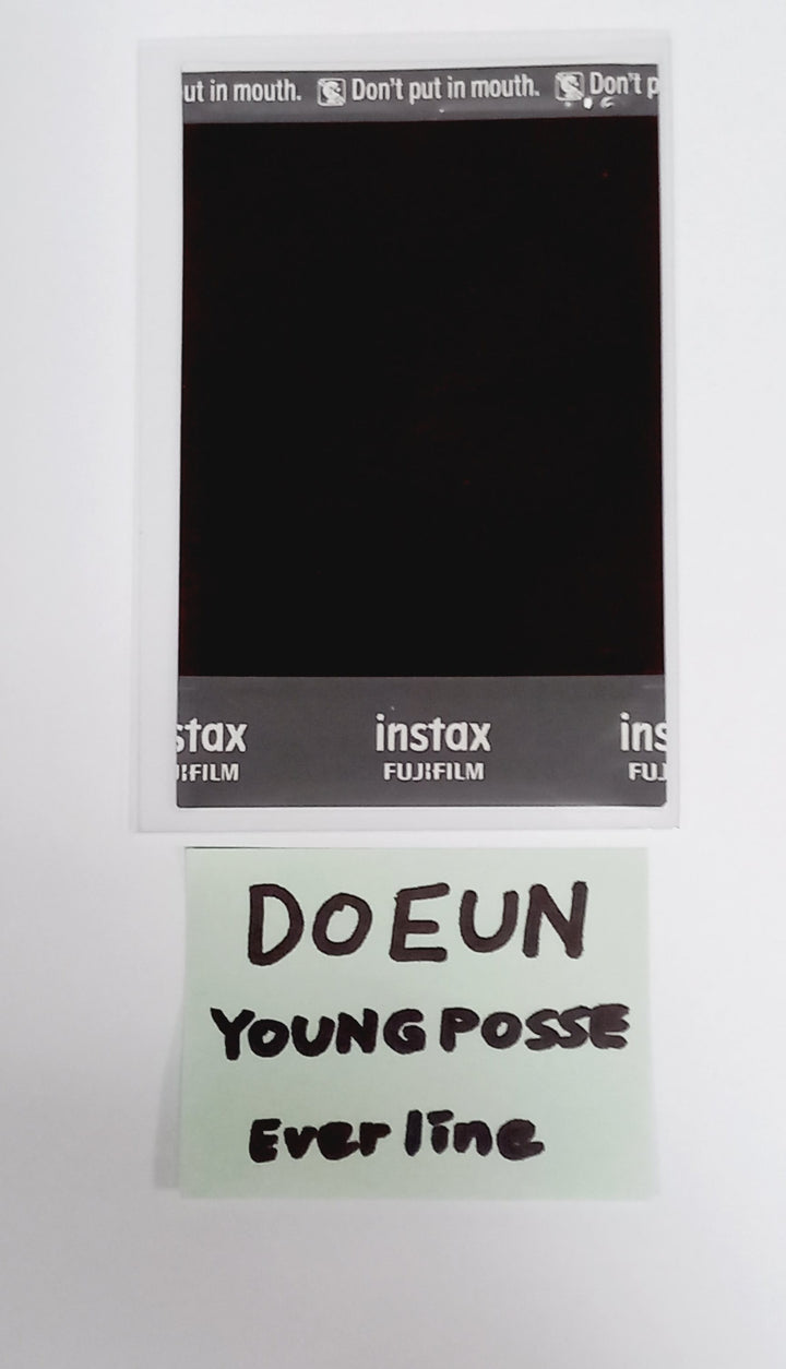 DoEun (of Young Posse) "XXL"  - Hand Autographed(Signed) Polaroid [24.5.9]