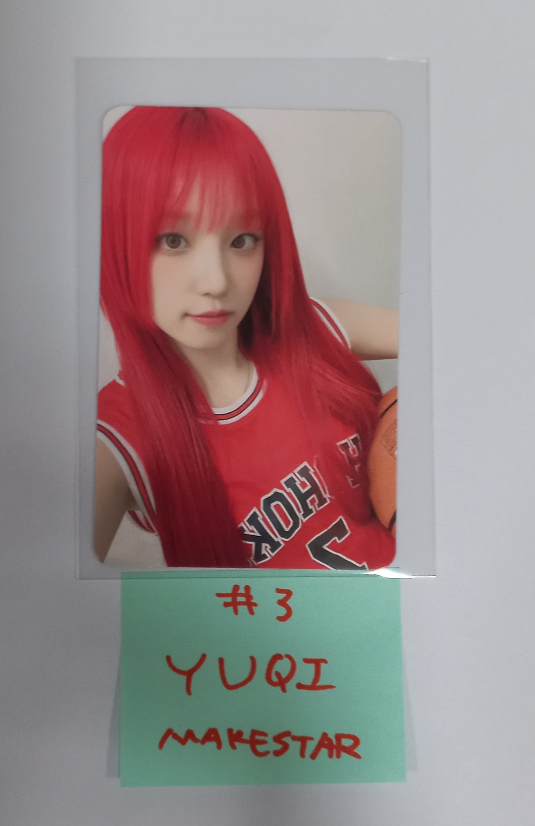 YUQI "YUQ1" - Makestar Fansign Event Photocard Round 2 [24.5.9]