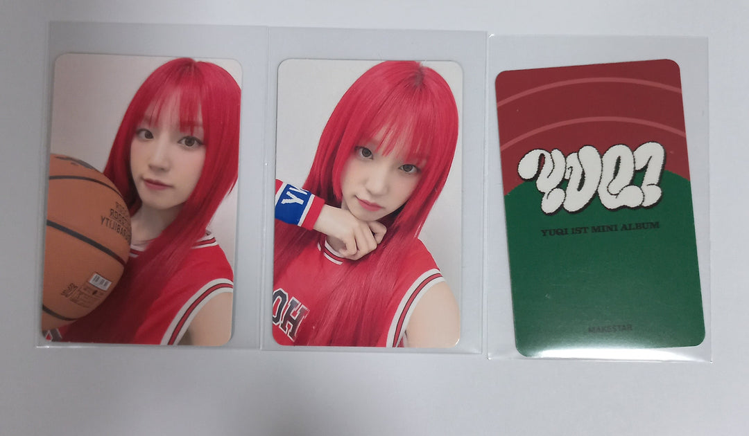 YUQI "YUQ1" - Makestar Fansign Event Photocard Round 2 [24.5.9]