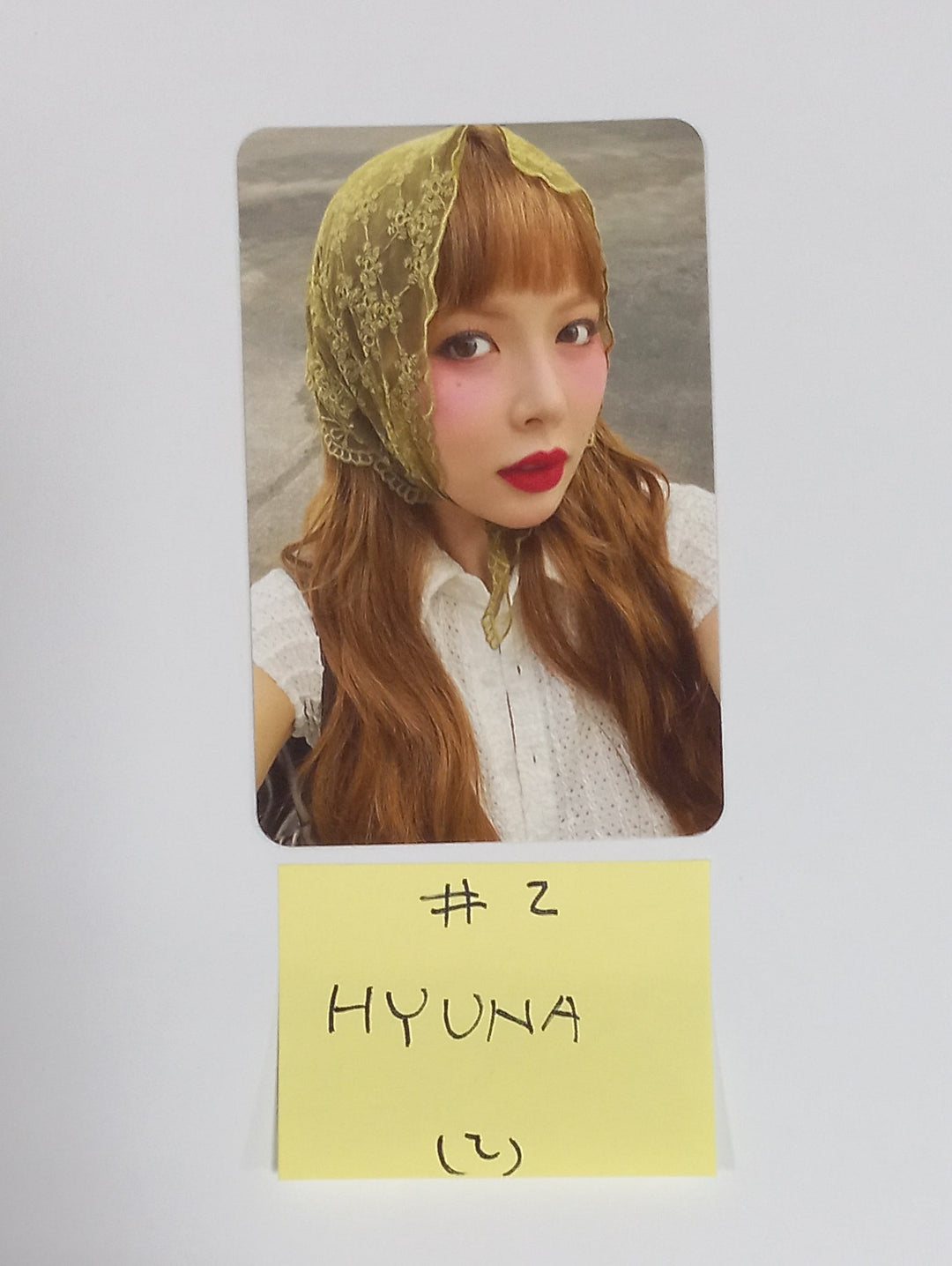Hyuna "Attitude" - Official Photocard [24.5.9]
