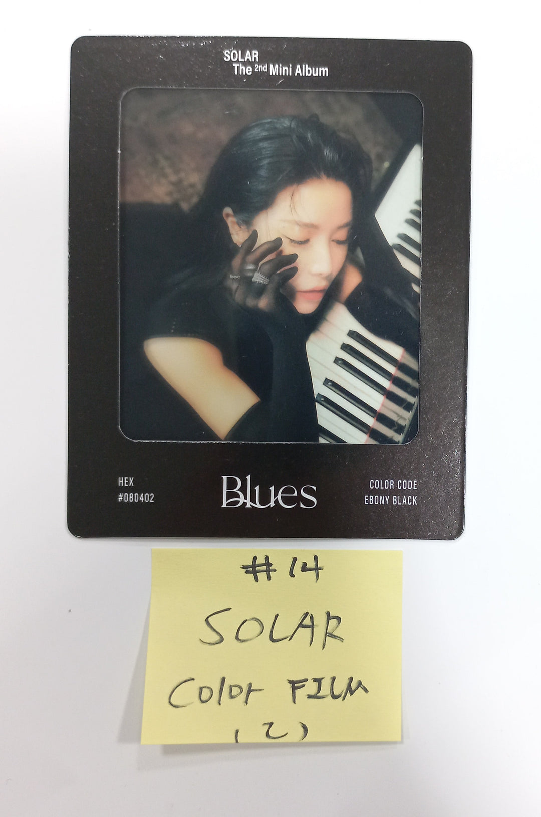 SOLAR "COLOURS" - Official Photocard, Color Film [Palette Ver.] [24.5.9]