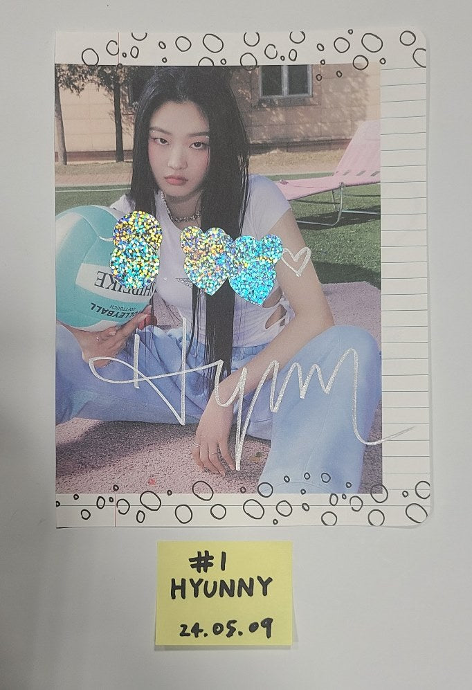 VVUP "Locked On" - A Cut Page From Fansign Event Album [24.5.9]