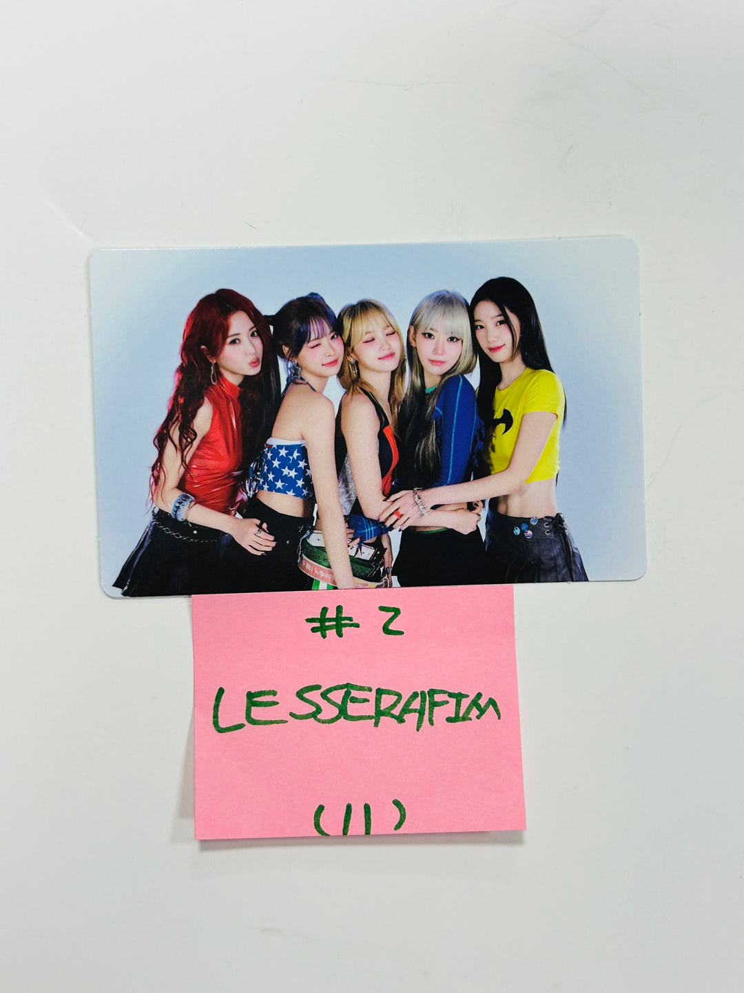 LE SSERAFIM "FEARNADA" - Official Mini Photocard (2) [24.5.10]