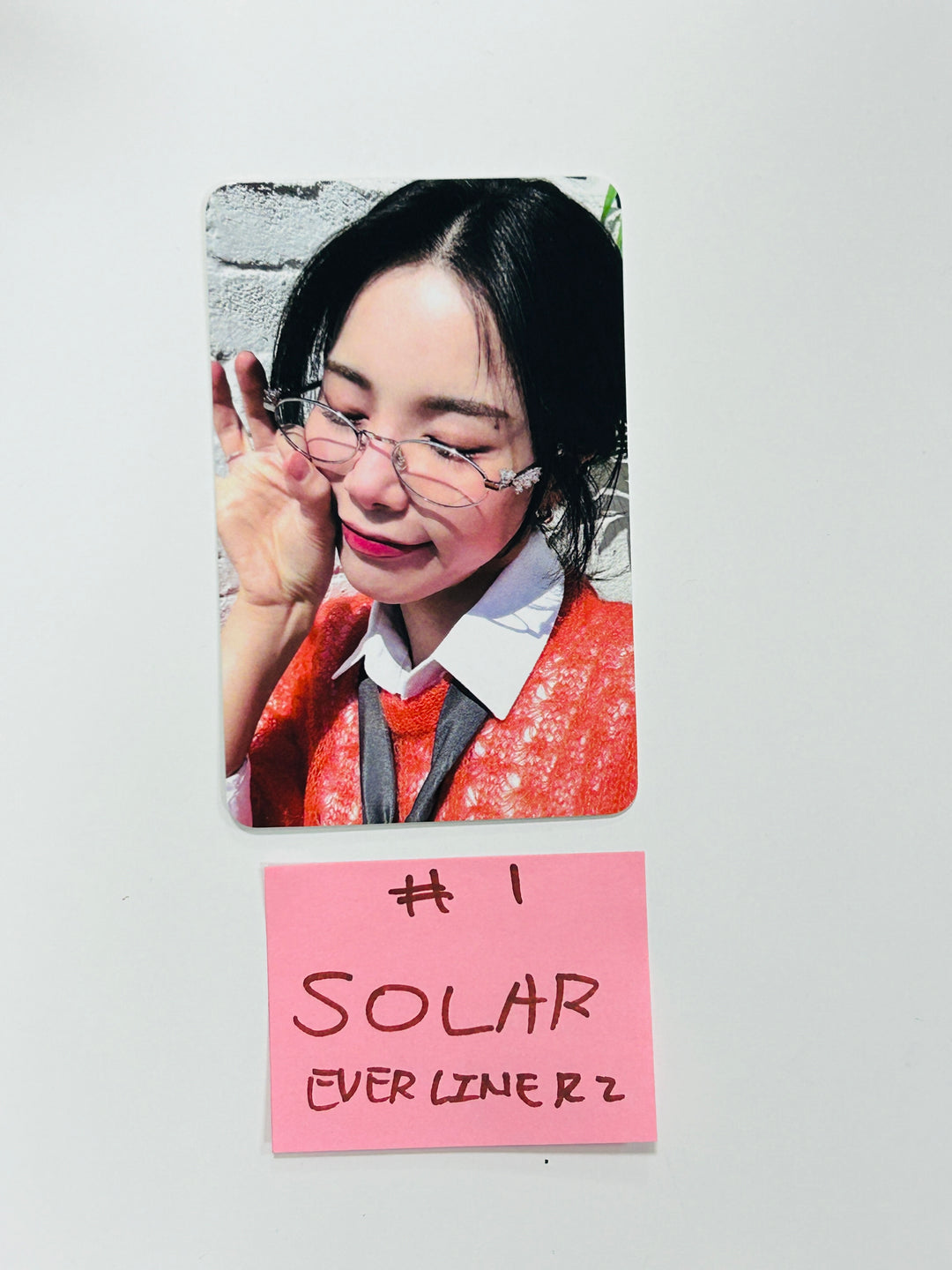 SOLAR "COLOURS" - Everline Fansign Event Photocard Round 2 [24.5.10]