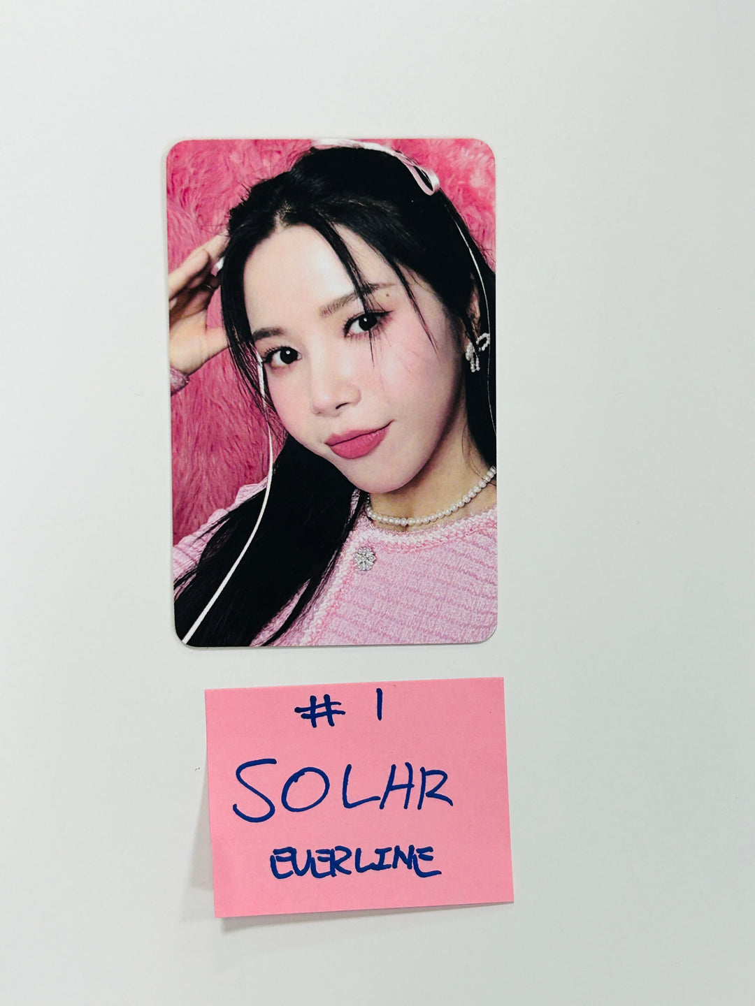 SOLAR "COLOURS" - Everline Fansign Event Photocard [24.5.10]