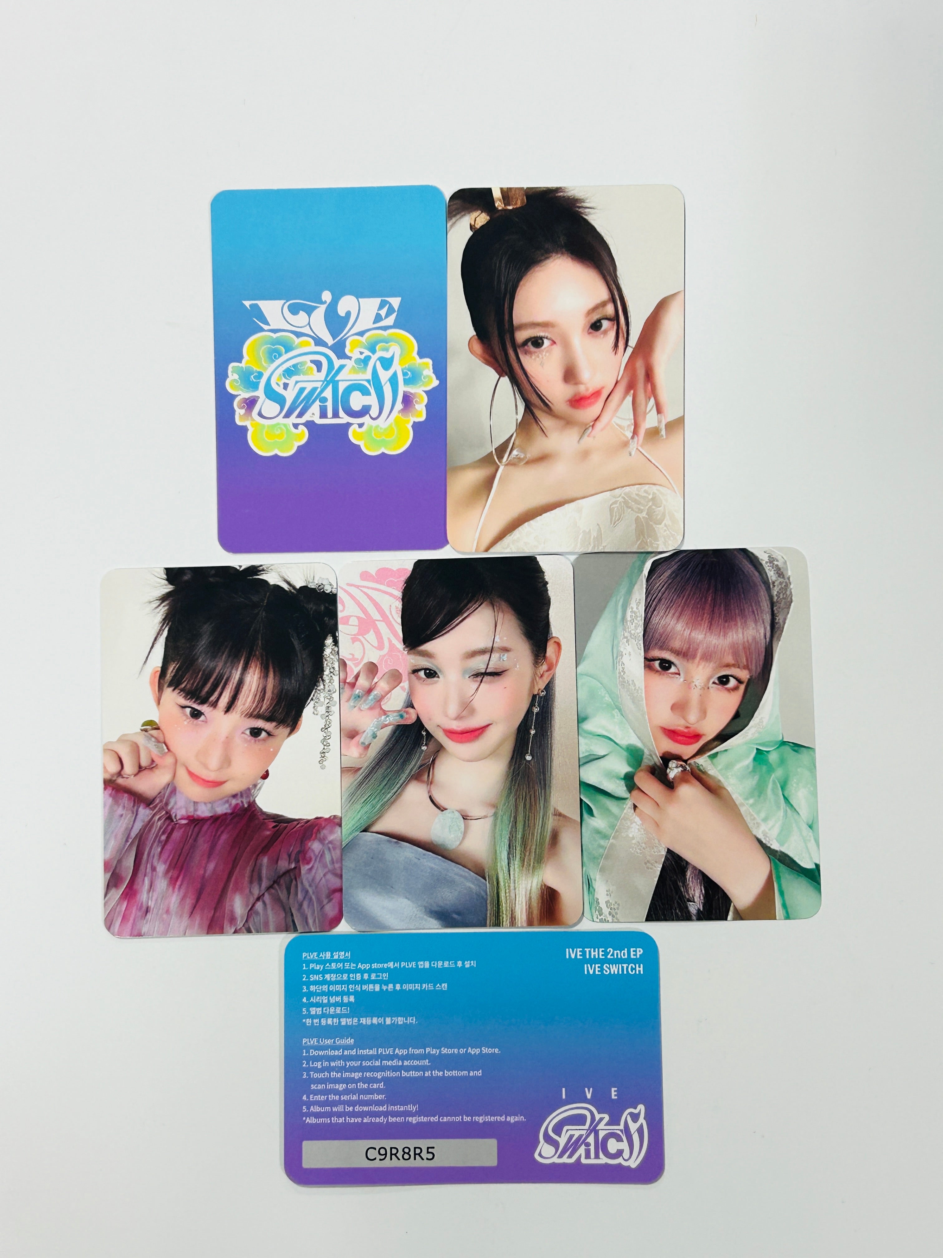 IVE 直筆サイン「IVE SWITCH」ON ver.CD IVE [IVE SWITCH] 2nd EP ALBUM (30th Apr.2024) OFF VER