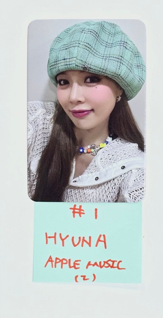 Hyuna "Attitude" - Apple Music Fansign Event Photocard [24.5.13]