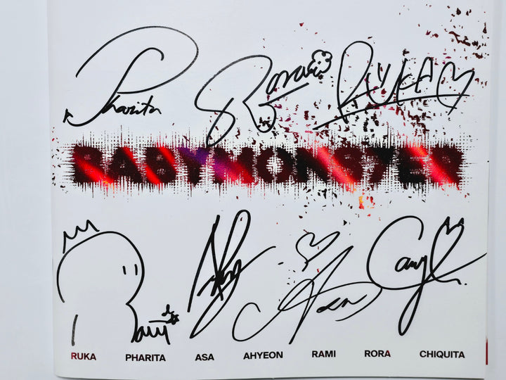 BabyMonster "BABYMONS7ER" - Hand Autographed(Signed) Album [24.5.13]