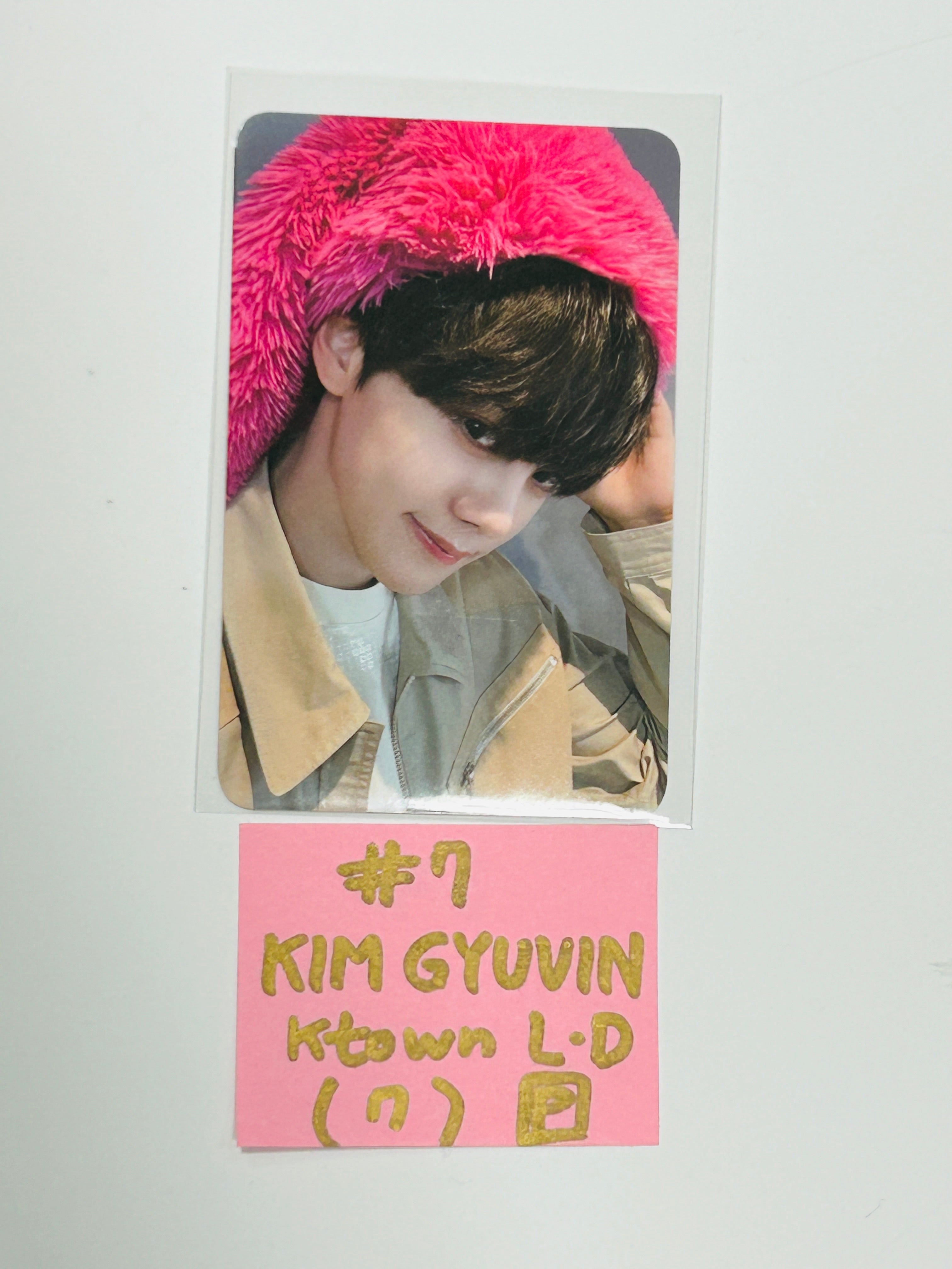 ZEROBASEONE Youth In The Shade Ktown4u Lucky draw ZB1 Rabbit