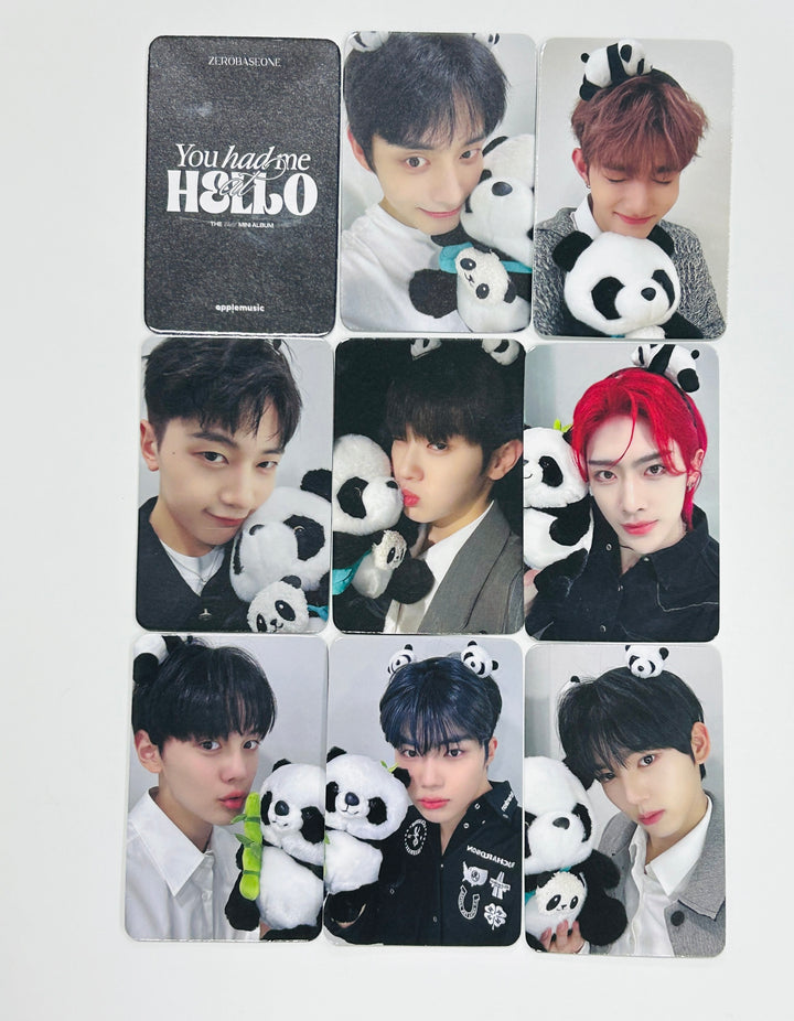 ZEROBASEONE(ZB1) "You had me at HELLO" - Apple Music Pre-Order Benefit Photocard [Solar Ver.]  [24.5.14]