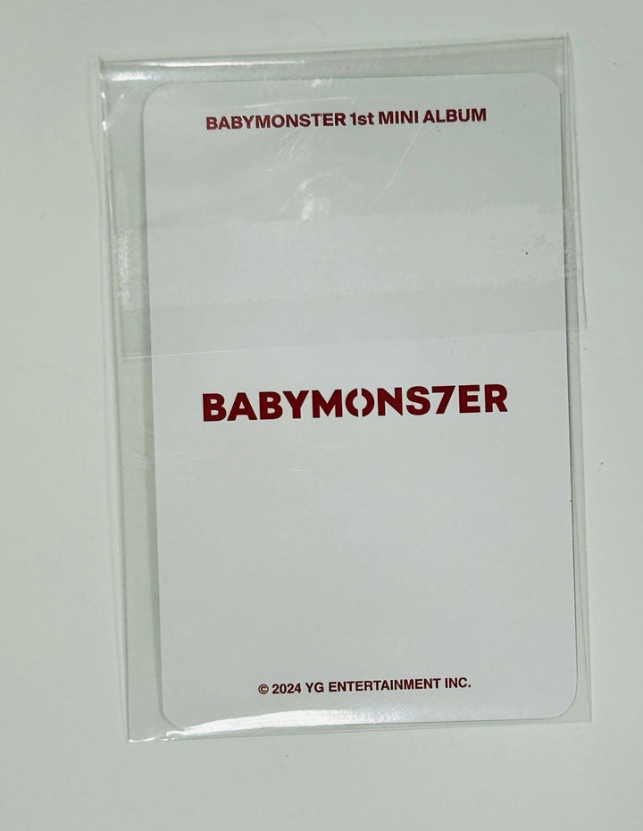 BABYMONSTER "BABYMONS7ER" - YG Select Rose Day Offline Visit Event Photocard [24.5.14]