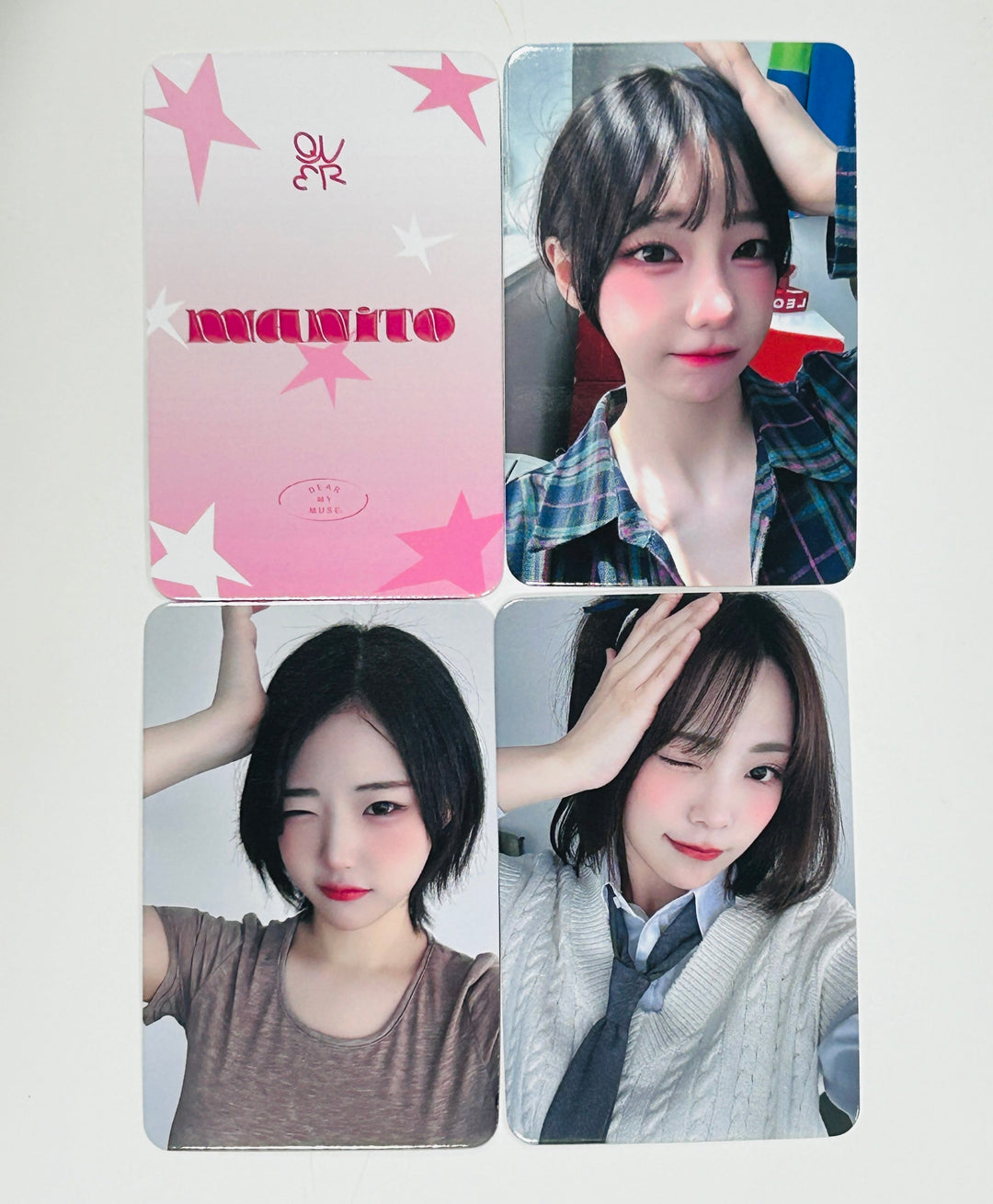 QWER "MANITO" - Dear My Muse Fansign Event Winner Photocard [24.5.14]