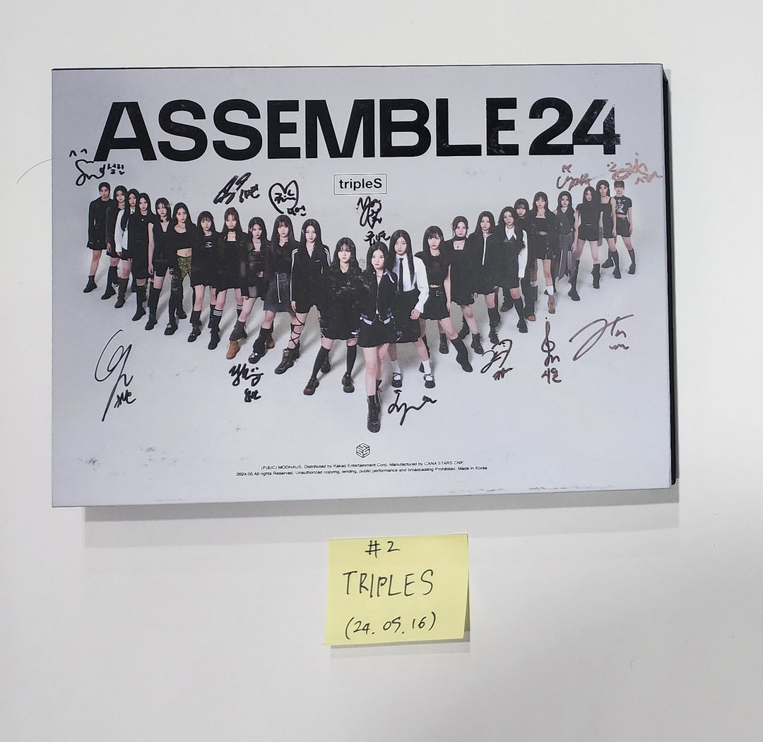 tripleS "ASSEMBLE24" - Hand Autographed(Signed) Promo Album [24.5.16]