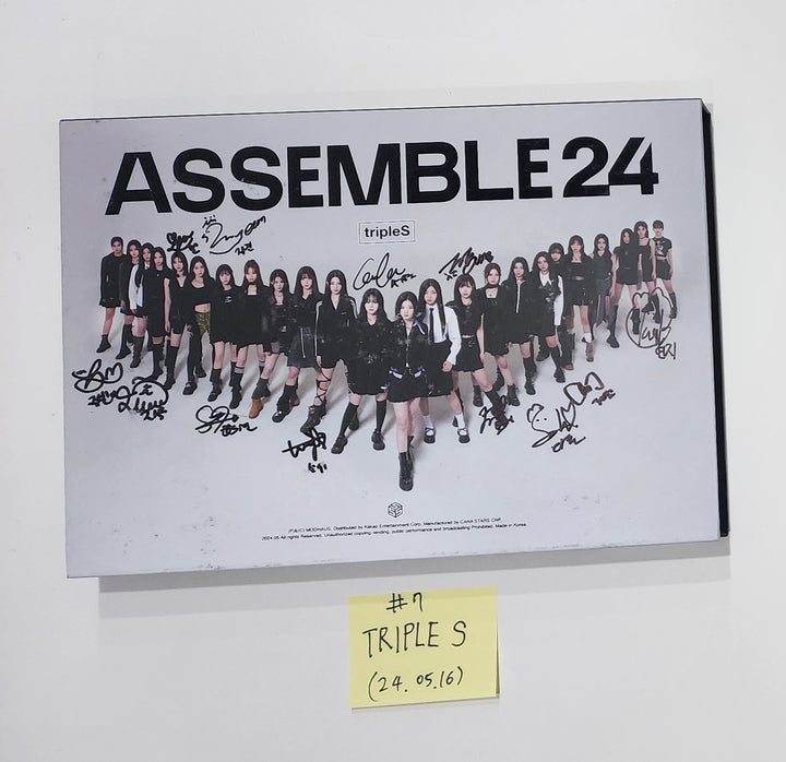 tripleS "ASSEMBLE24" - Hand Autographed(Signed) Promo Album [24.5.16]