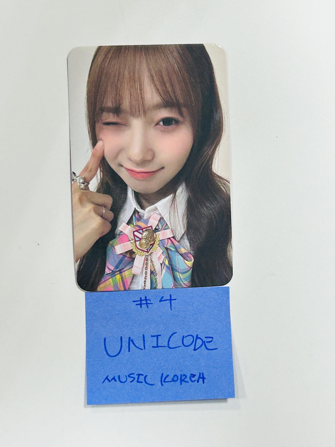 UNICODE "Hello World : Code J" - Music Korea Fansign Event Photocard [24.5.16]