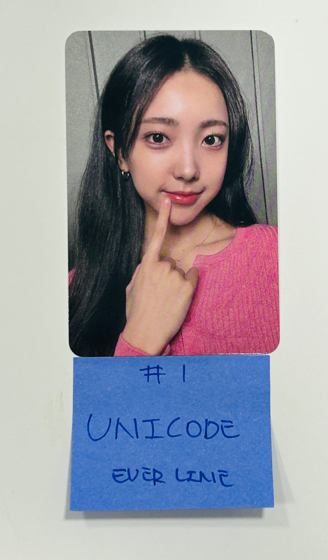 UNICODE "Hello World : Code J" - Everline Fansign Event Photocard [24.5.16]