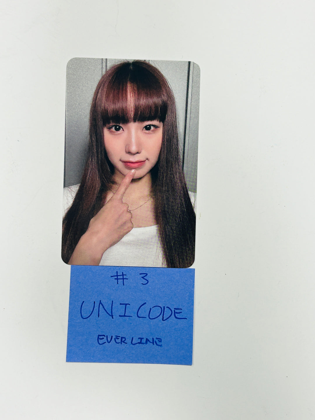 UNICODE "Hello World : Code J" - Everline Fansign Event Photocard [24.5.16]
