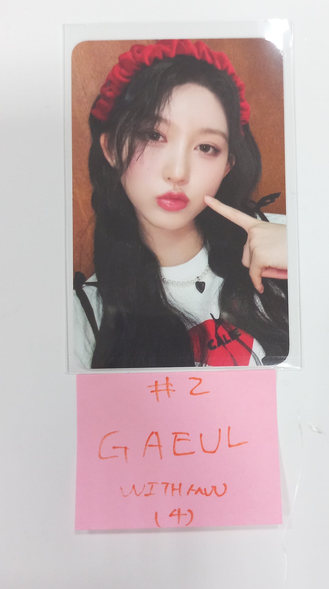 IVE "IVE Switch" - Withmuu Fansign Event Photocard [24.5.20]