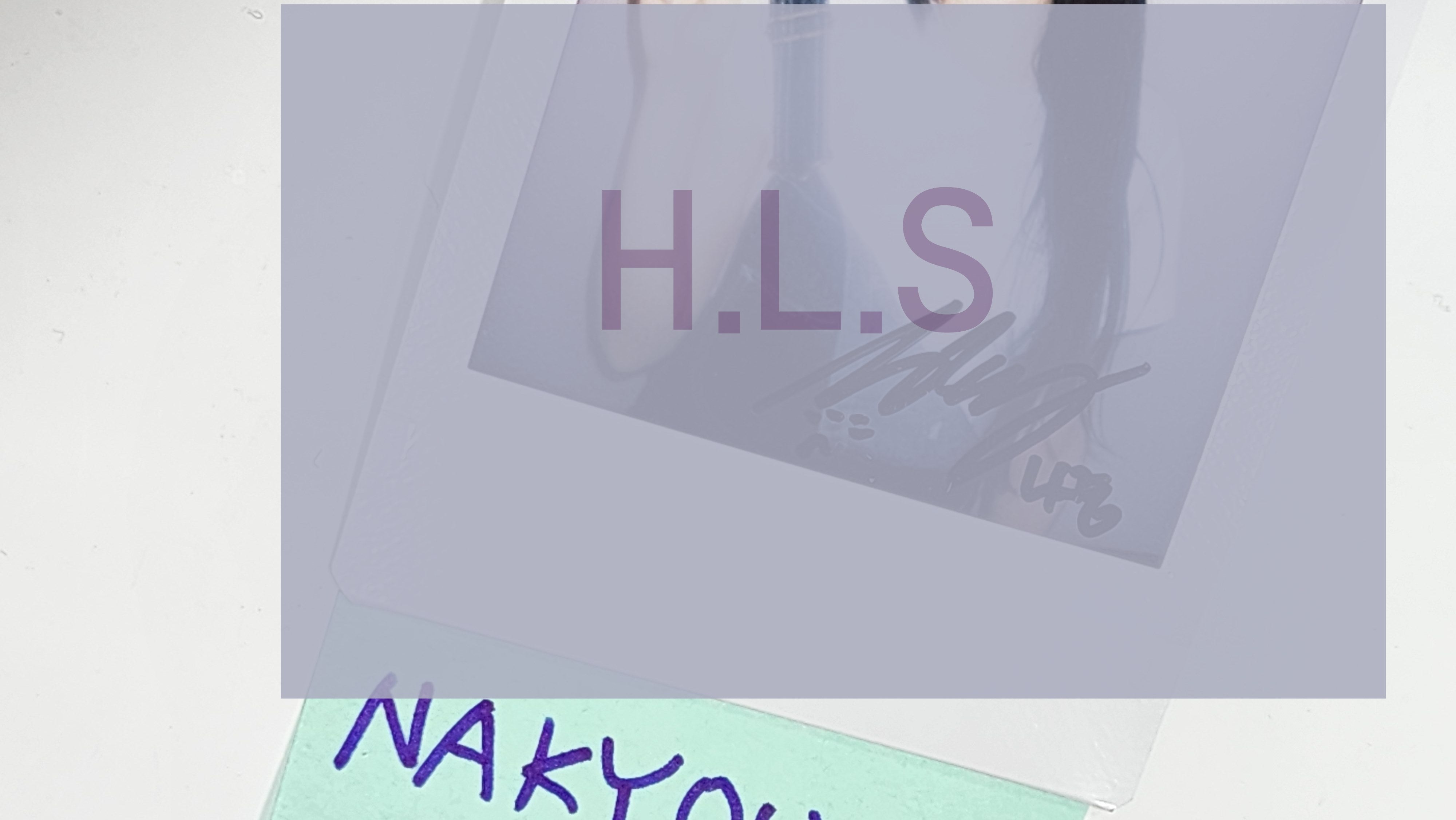 tripleS NaKyoung サイン入り object Nakyoung (Of tripleS) 