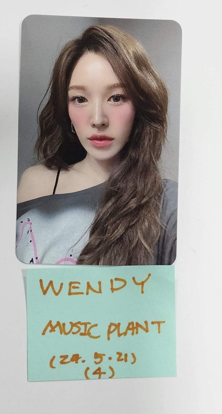 Wendy (Of Red Velvet) "Wish You Hell" - Music Plant Fansign Event Photocard [Package Ver.] [24.5.21]