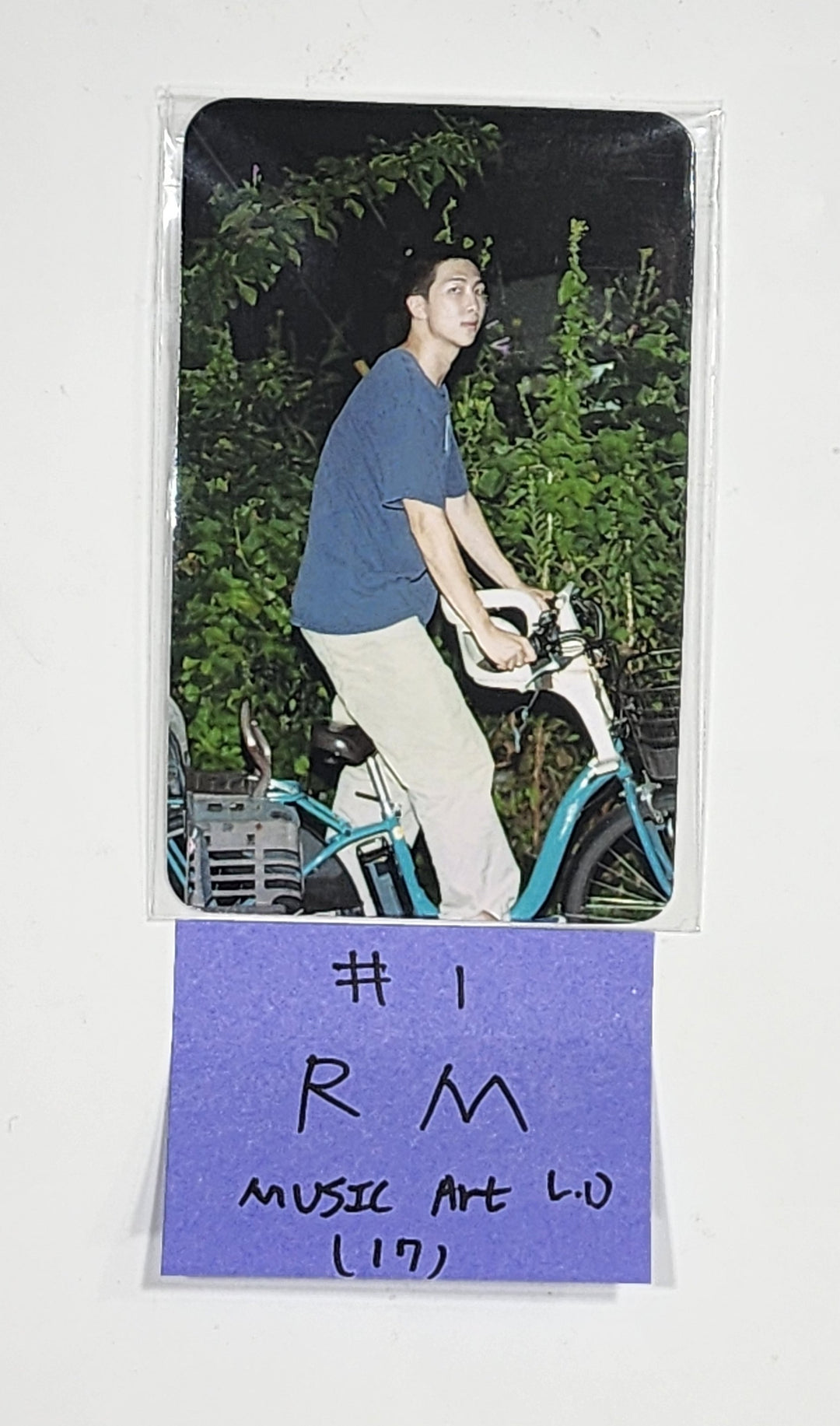RM "Right Place, Wrong Person" - Music Art Lucky Draw Event Photocard [24.5.27]