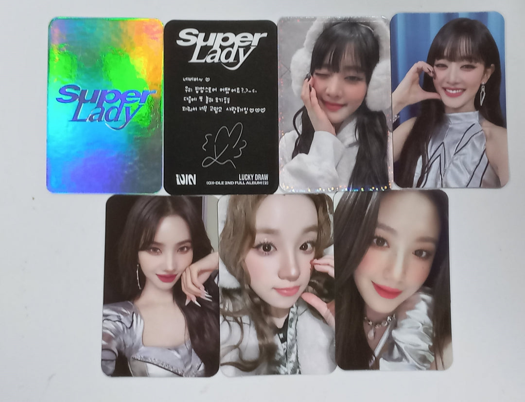 (g) I-DLE "2" 2nd Full Album - Line friends Pop-Up Store Special Gift Event Photocard [24.5.27]