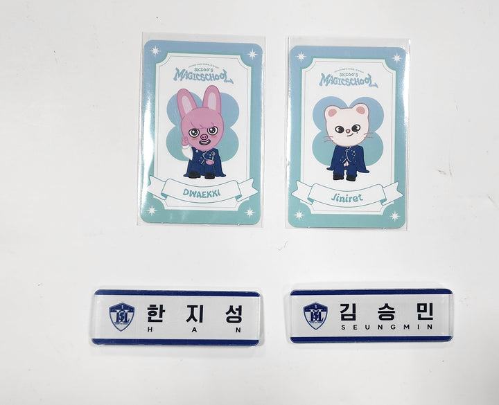 Stray Kids "MagicSchool" IN BUSAN - Special Gift Event Charm Photocard, Name Plate [24.5.27]