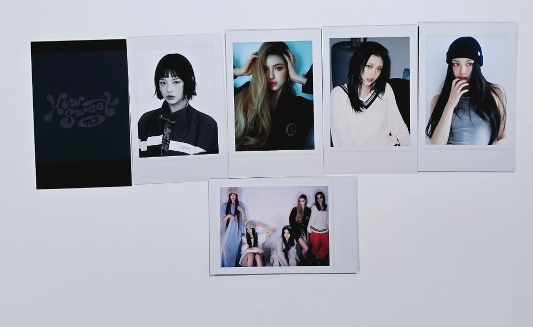 New Jeans "How Sweet" - Apple Music Pre-Order Benefit Polaroid Type Photocard [24.5.27]