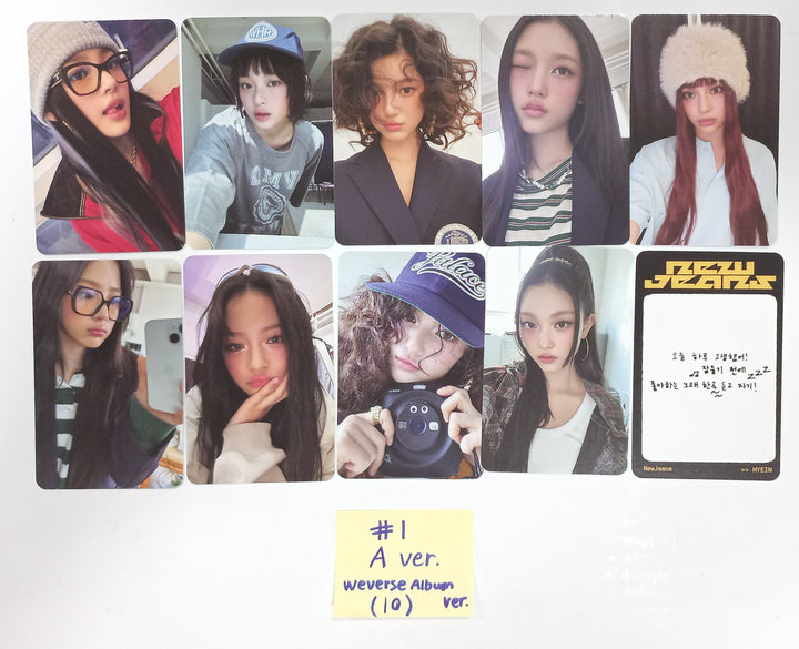 New Jeans "How Sweet" - Official Photocards set (10EA) [Weverse Album Ver.] [24.5.28]
