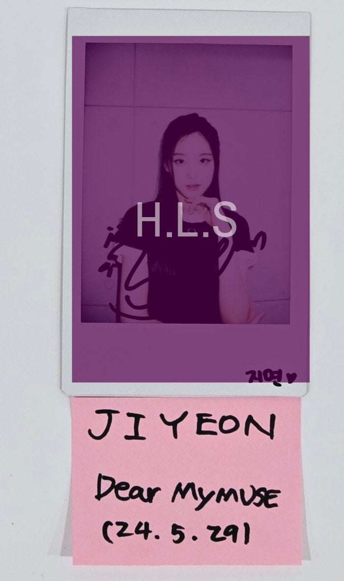 JIYEON(Of tripleS) "ASSEMBLE24" - Hand Autographed(Signed) Polaroid [24.5.29]