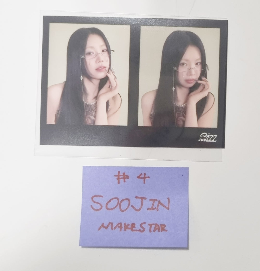 Soojin "RIZZ" - Makestar Pre-Order Benefit Hologram Photocard, 2 Cut Photo [Poca Album Ver.] [24.5.30]