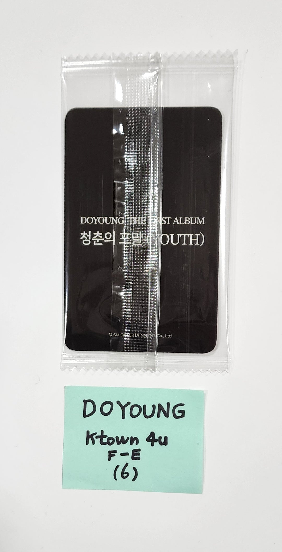 DOYOUNG (Of NCT) "YOUTH" - Ktown4U Fansign Event Photocard [24.5.31]