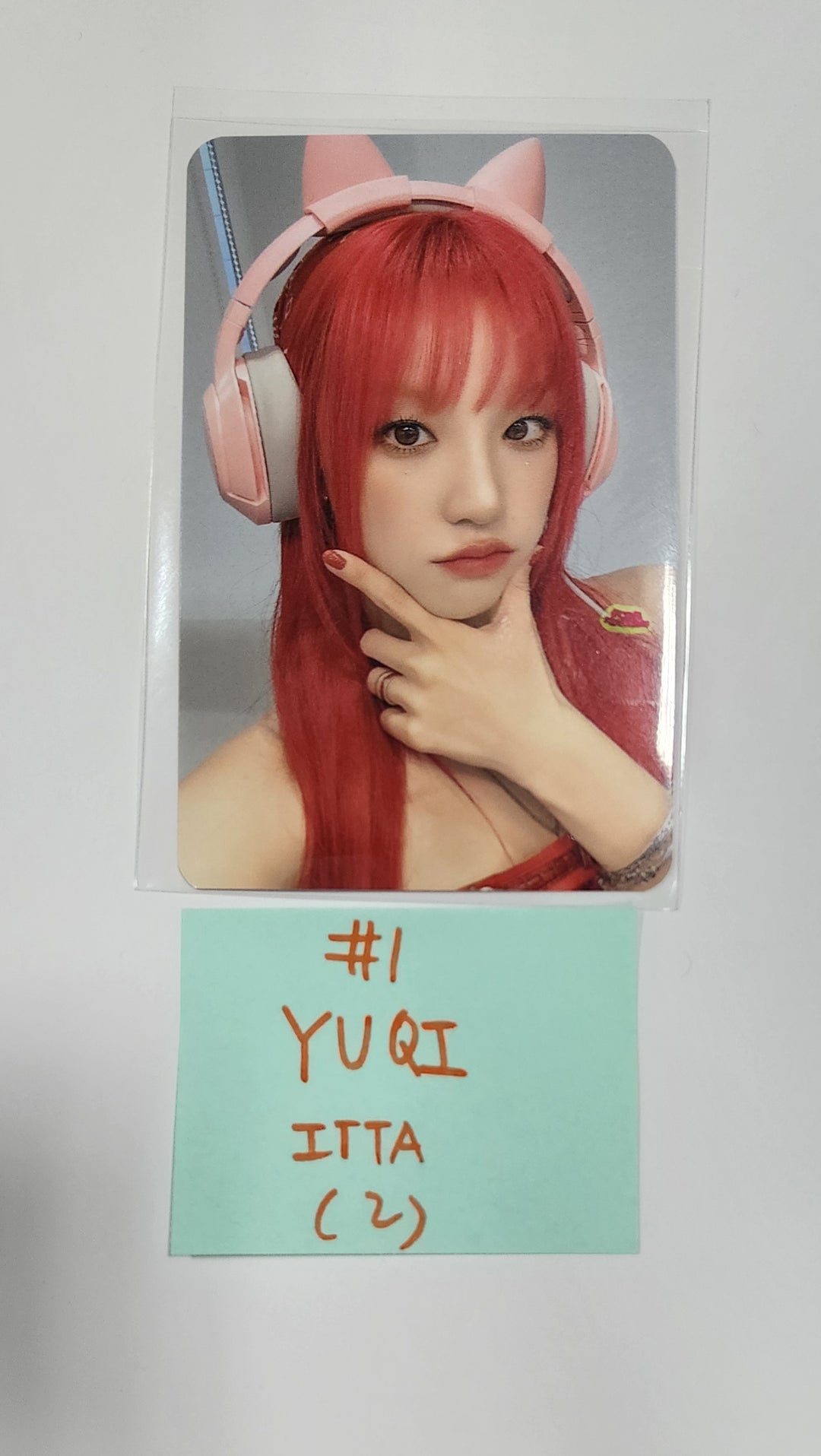 YUQI "YUQ1" - ITTA Fansign Event Photocard Round 2 [24.5.31]