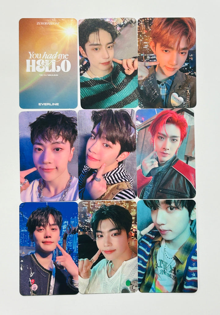 ZEROBASEONE(ZB1) "You had me at HELLO" - Everline Pre-Order Benefit Photocard (Digipack Ver.) [24.5.31]