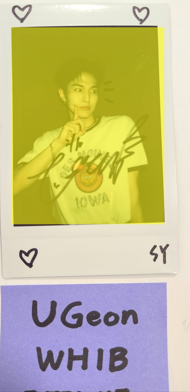 UGeon (Of WHIB) "ETERNAL YOUTH : KICK IT" - Hand Autographed(Signed) Polaroid  [24.06.04]
