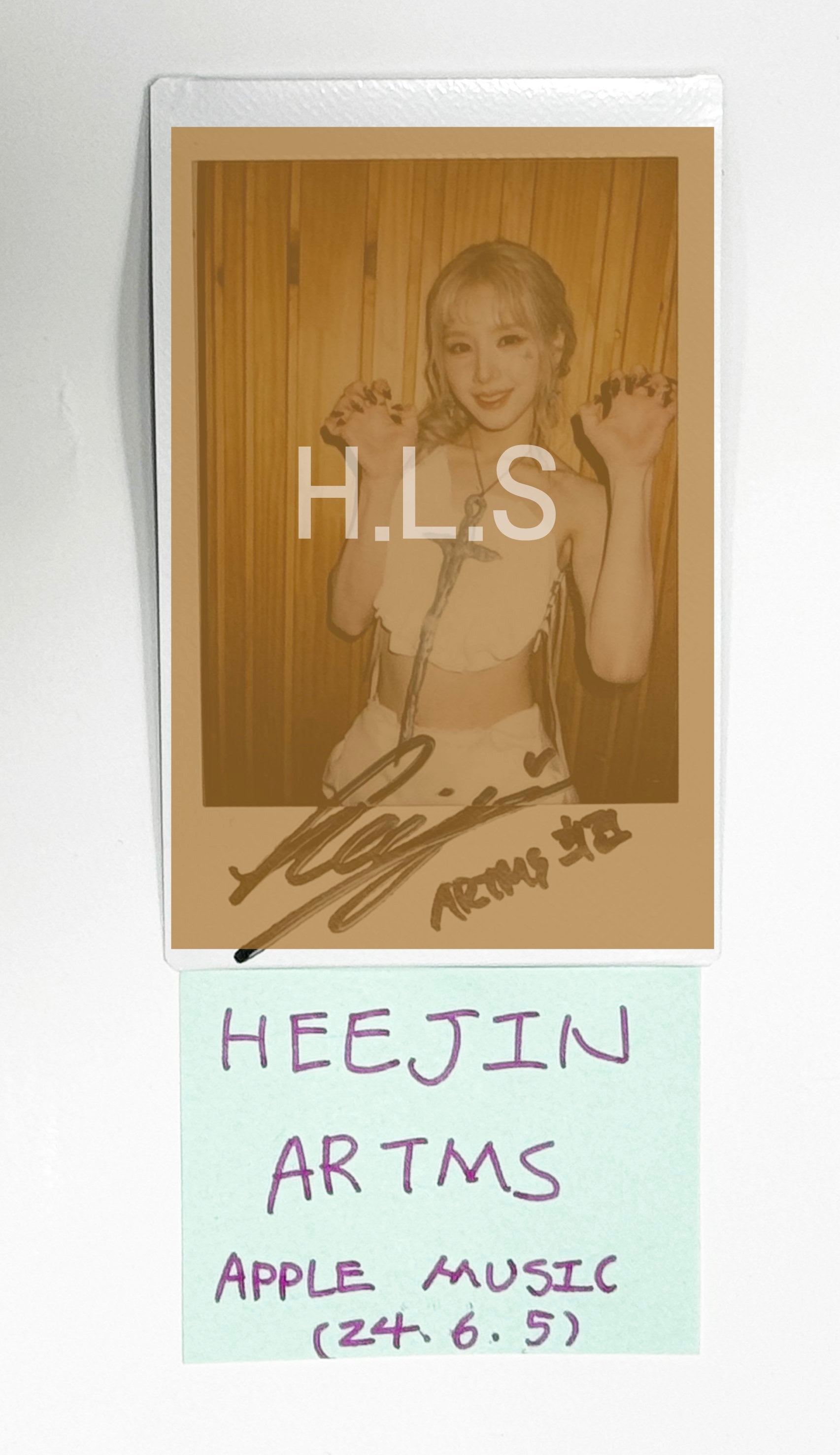 ARTMS Heejin 희진 ヒジン サノクトレカ ポラロイド HeeJin - HALLYUSUPERSTORE