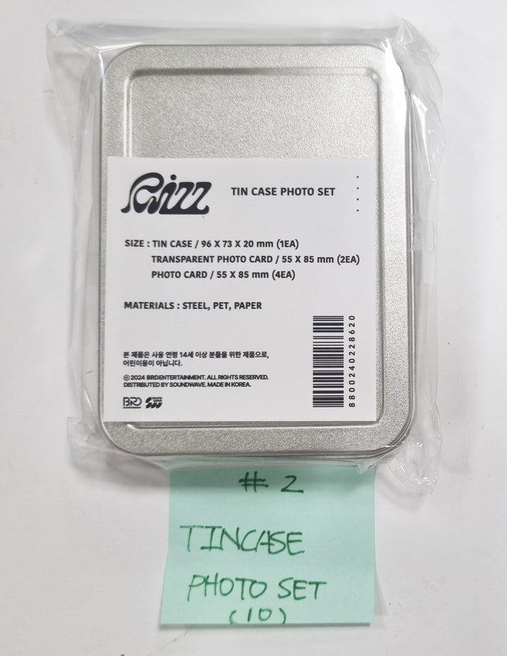 Soojin "RIZZ" - Official MD [PostcardSet ,Tincase Photo Set, Keyring, Bracelet, Scrunchie Set] [24.6.5]