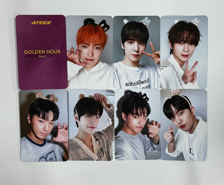 Ateez "GOLDEN HOUR : Part.1" - Dear My Muse Pre-Order Benefit Photocard [Digipack Ver.] [Restocked 6/7] [24.6.5]