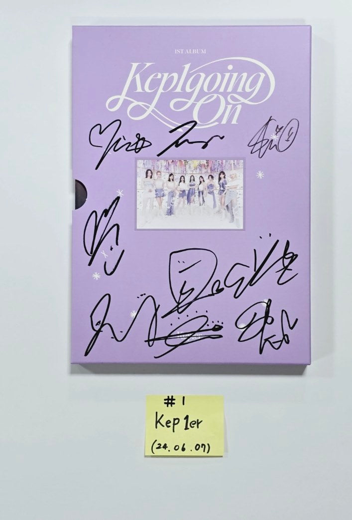 Kep1er "Kep1going On" - Hand Autographed(Signed) Promo Album [24.6.7]
