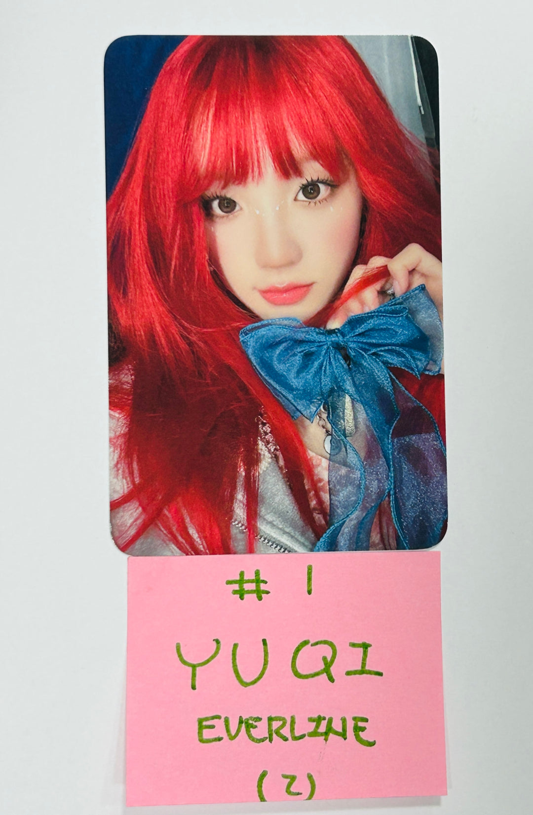 YUQI "YUQ1" - Everline Fansign Event Photocard [24.6.7]