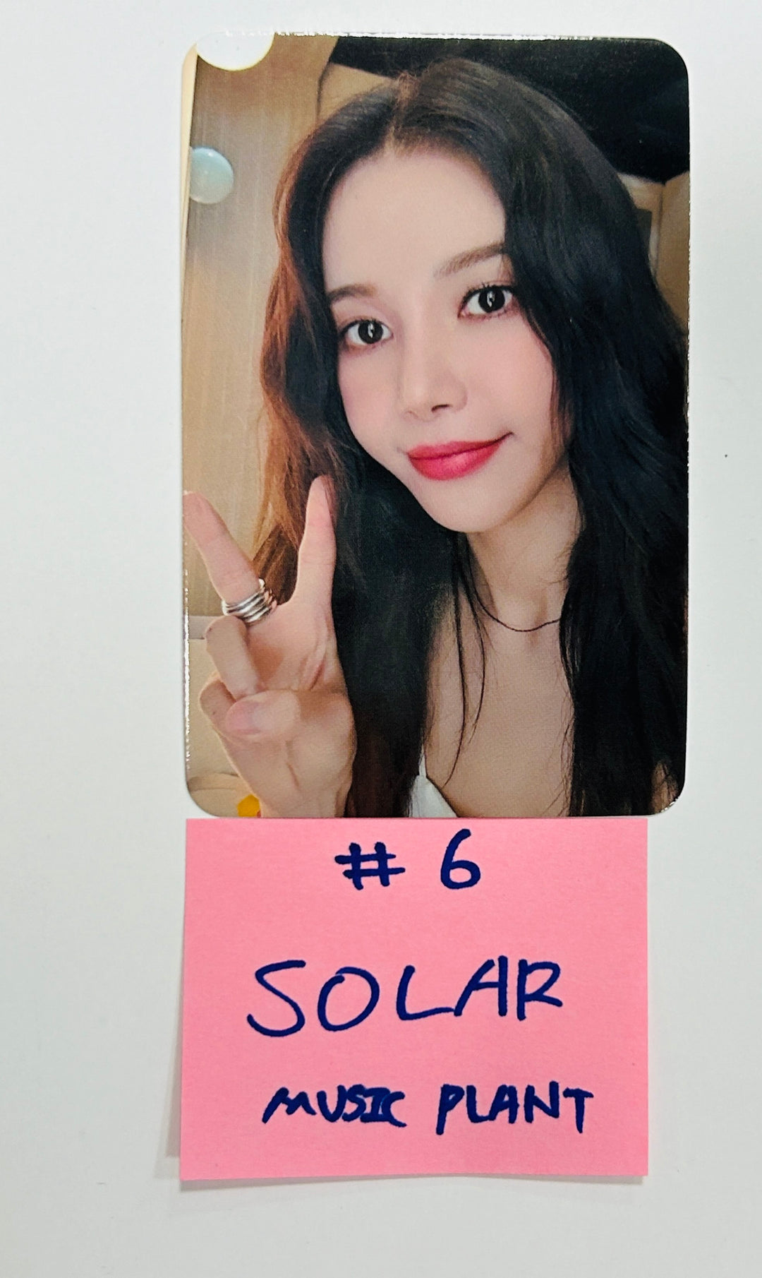 SOLAR "COLOURS" - Music Plant Fansign Event Photocard [Nemo Ver.] [24.6.7]