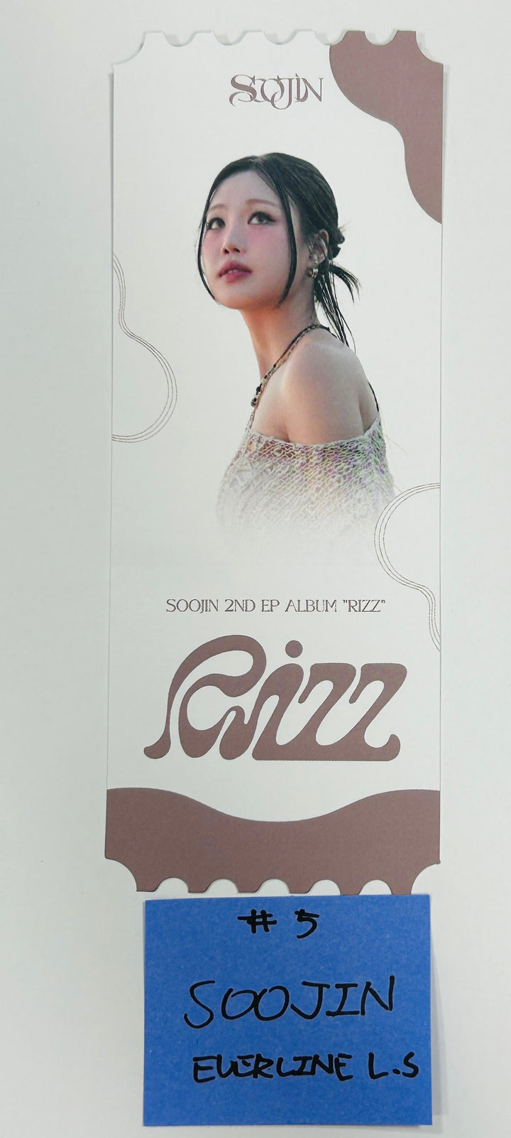 Soojin "RIZZ" - Everline Listening Session Event Photocard [24.6.10]