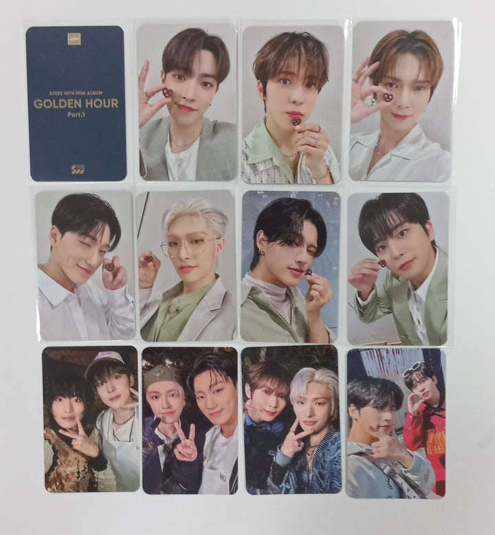 Ateez "GOLDEN HOUR : Part.1" - Pop-Up Exhibition Store Lucky Draw Event Photocard Round 2 [24.6.10]