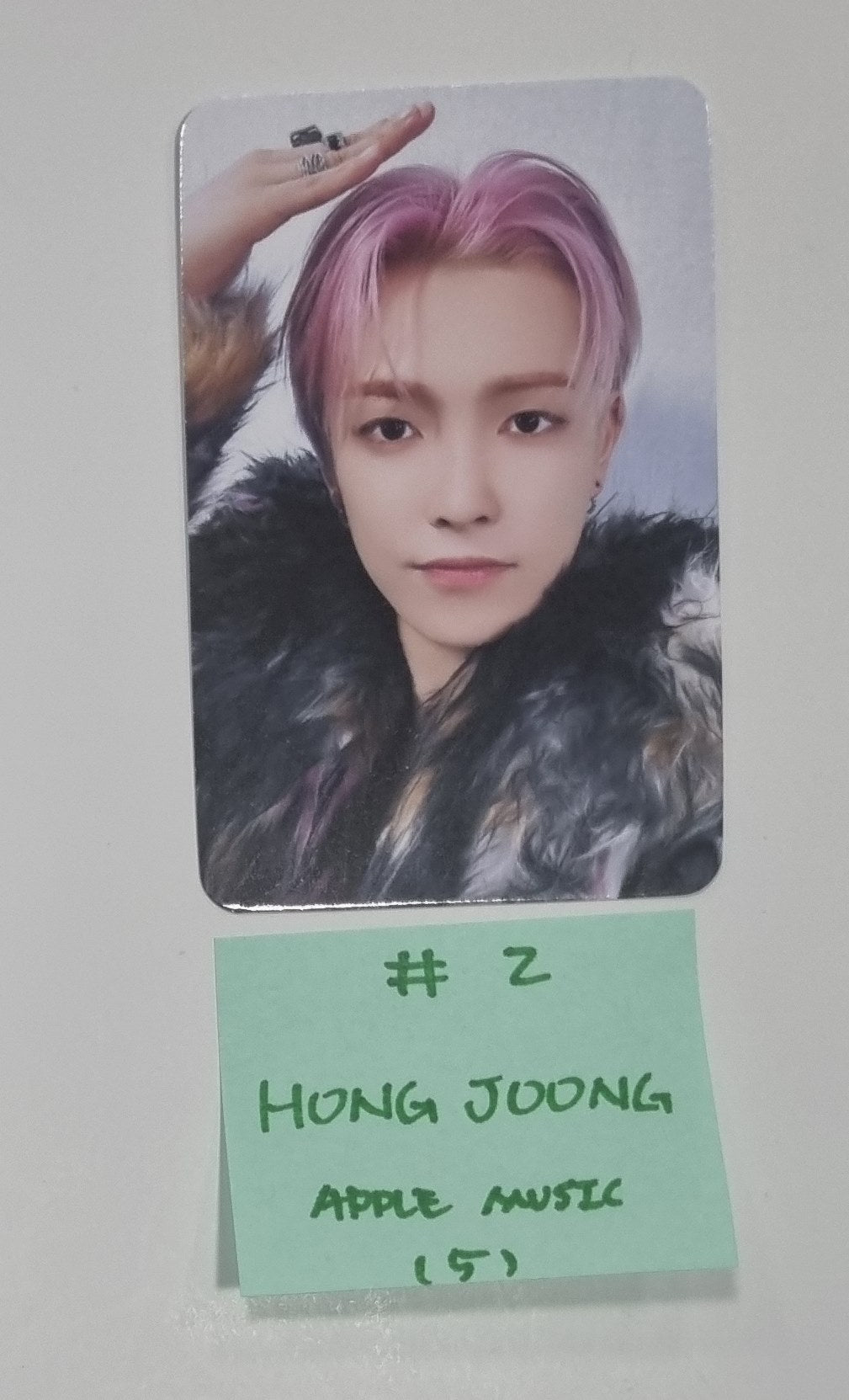 Ateez "GOLDEN HOUR : Part.1" - Apple Music Fansign Event Photocard ...