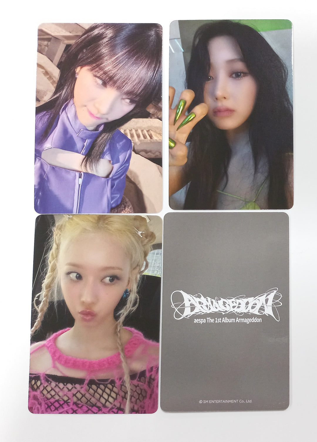Aespa "Armageddon : The Mystery Circle" - Fan Plee Pre-Order Benefit Photocard (My Power Ver.) [24.6.12]